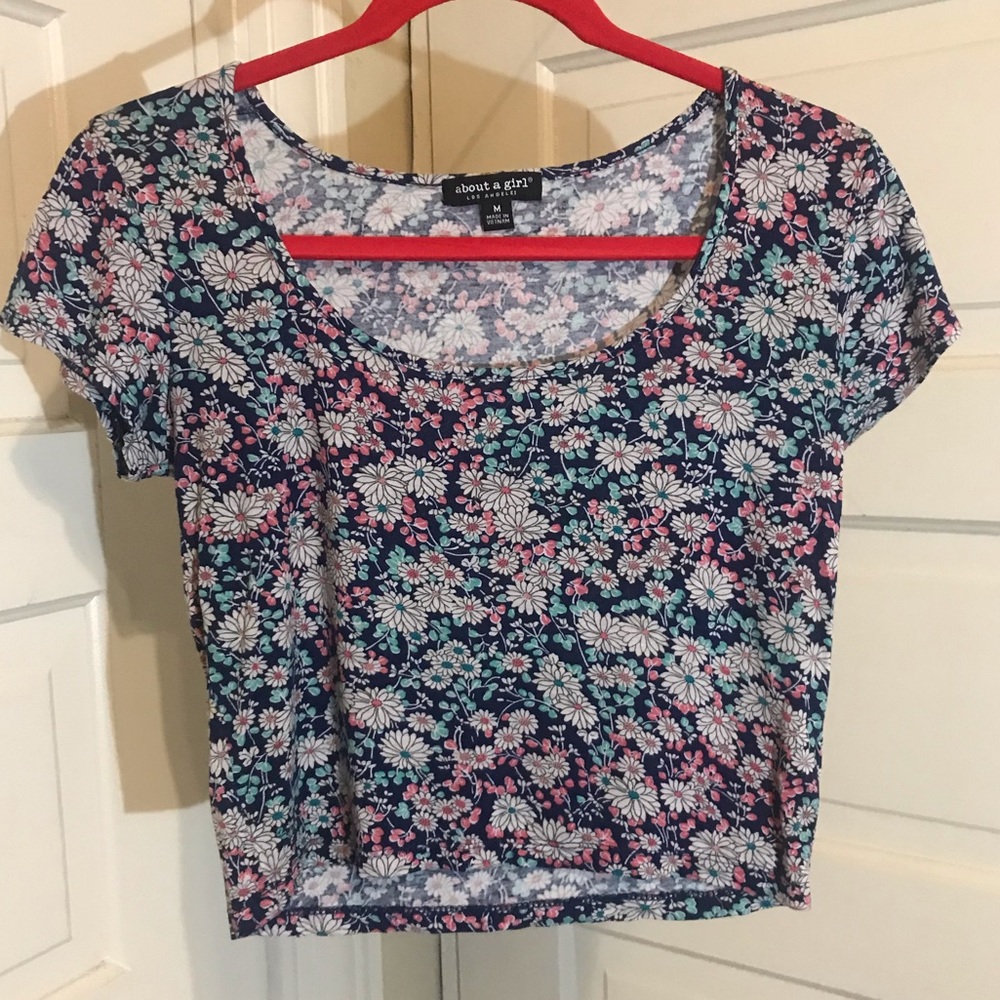 Floral Crop Top